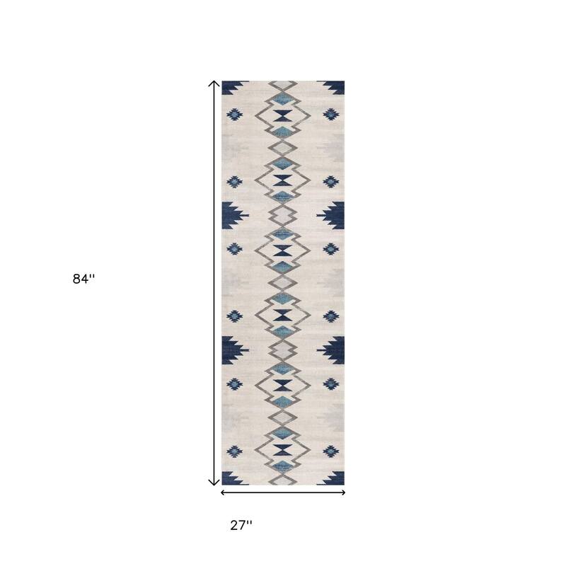 HomeRoots Southwestern Contemporary Square Area Rug