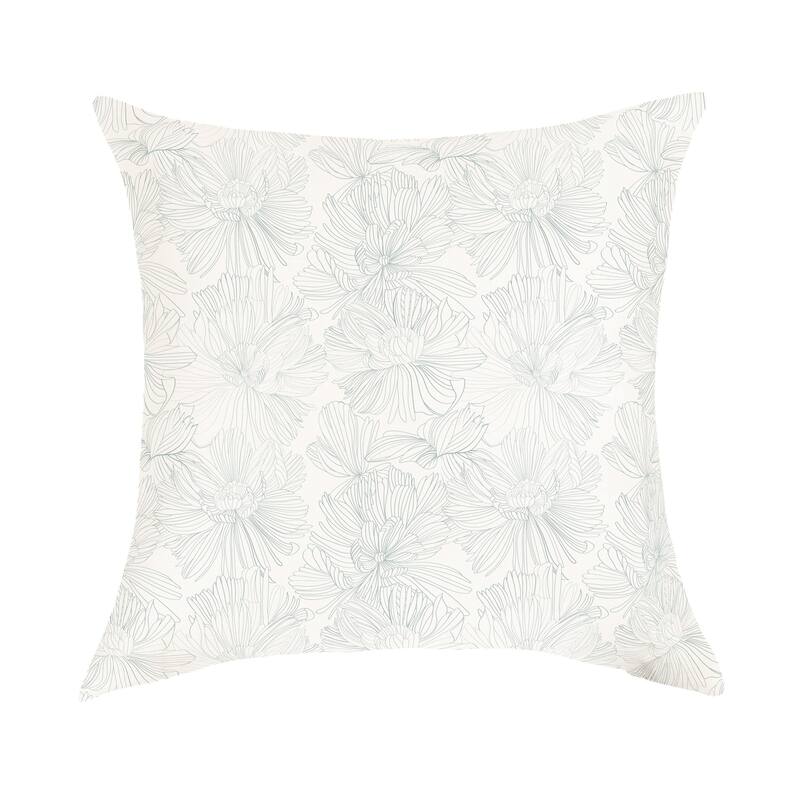 French Linen Pillow with Removable Sham by BOKSER HOME