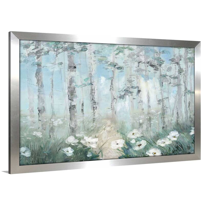 "Magical Birch Grove" by Sally Swatland Print on Acrylic