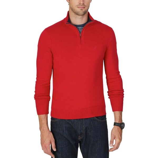 Nautica outlet red sweater
