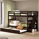 preview thumbnail 20 of 52, Stairway Twin-Over-Twin Bunk Bed with Twin size Trundle