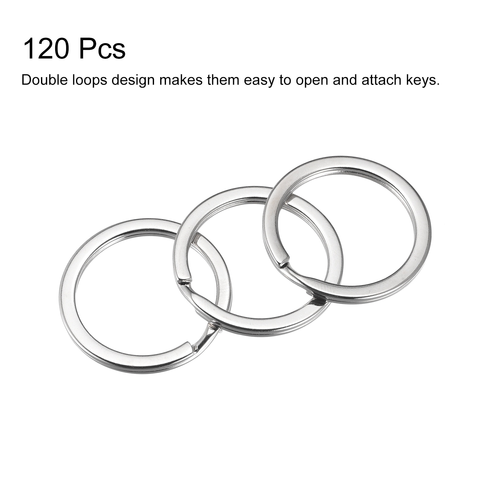 PAXCOO 150Pcs Split Key Chain Rings with Chain and India | Ubuy