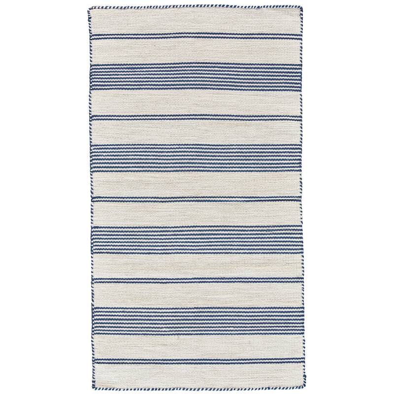 Feizy FZRG60516 Glennview Pass 5' x 8' Polyester Hand Woven Nautical - Nautical