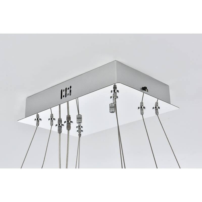 Indigo Home 42 inch Adjustable LED Chandelier