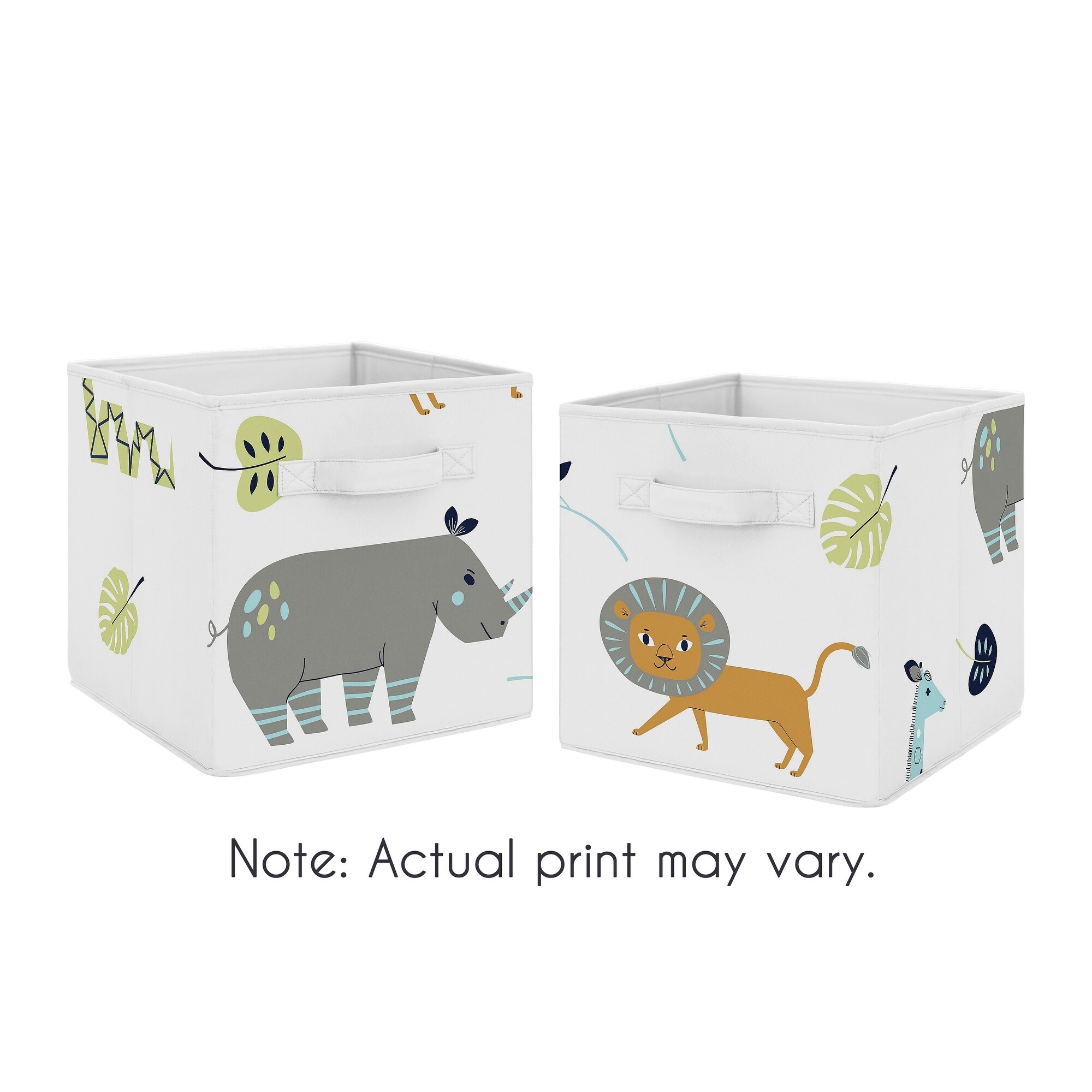 jungle animal toy box