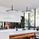 preview thumbnail 4 of 9, VONN Lighting Salm 24" ETL Certified Integrated LED Disc Adjustable Chandelier Black - 24"L x 24"W x 120"H