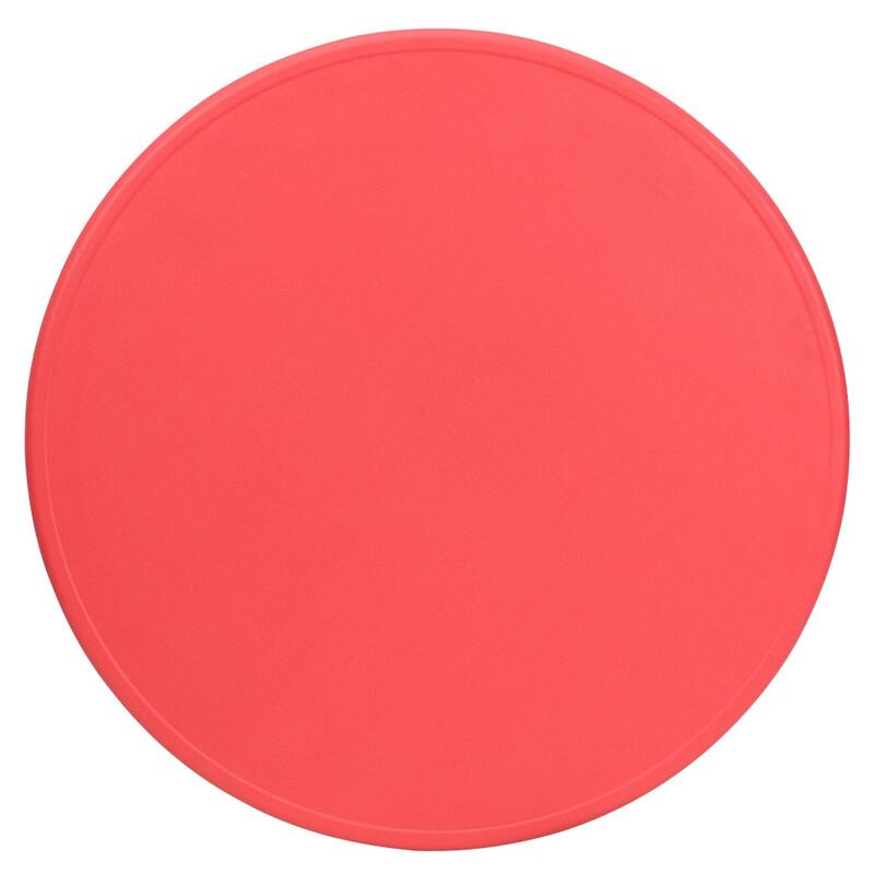 45" Round Plastic Height Adjustable Activity Table for 4 - 45"D x 45"W x 14.5" - 23.75"H