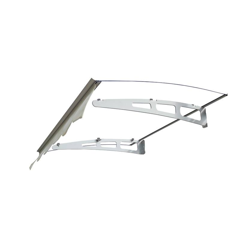 Wall-mounted window and door awnings for wooden wall rooms