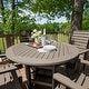 preview thumbnail 29 of 49, Weatherly 5-piece Outdoor Dining Set - 48" Round Table, Counter-height