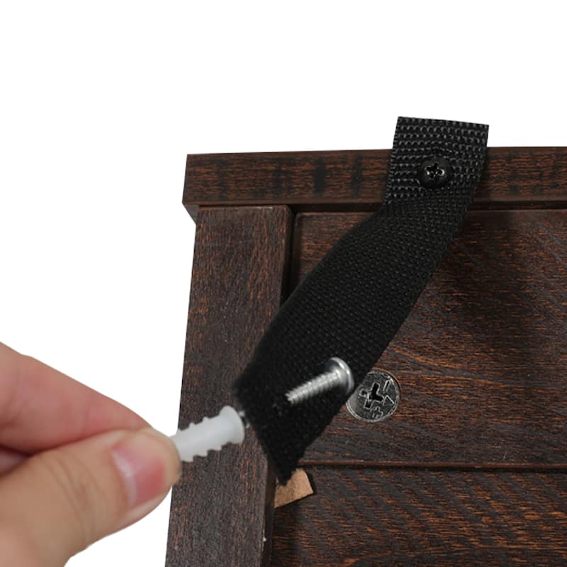 Moasis 71" Tall Hidden Cat Litter Box Enclosure Furniture with Charging Station for Self-Cleaning Litter Boxes