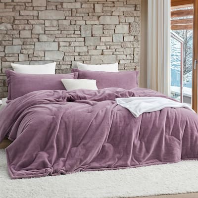 Softer than Soft® - Coma Inducer® Oversized Comforter Set - Elderberry