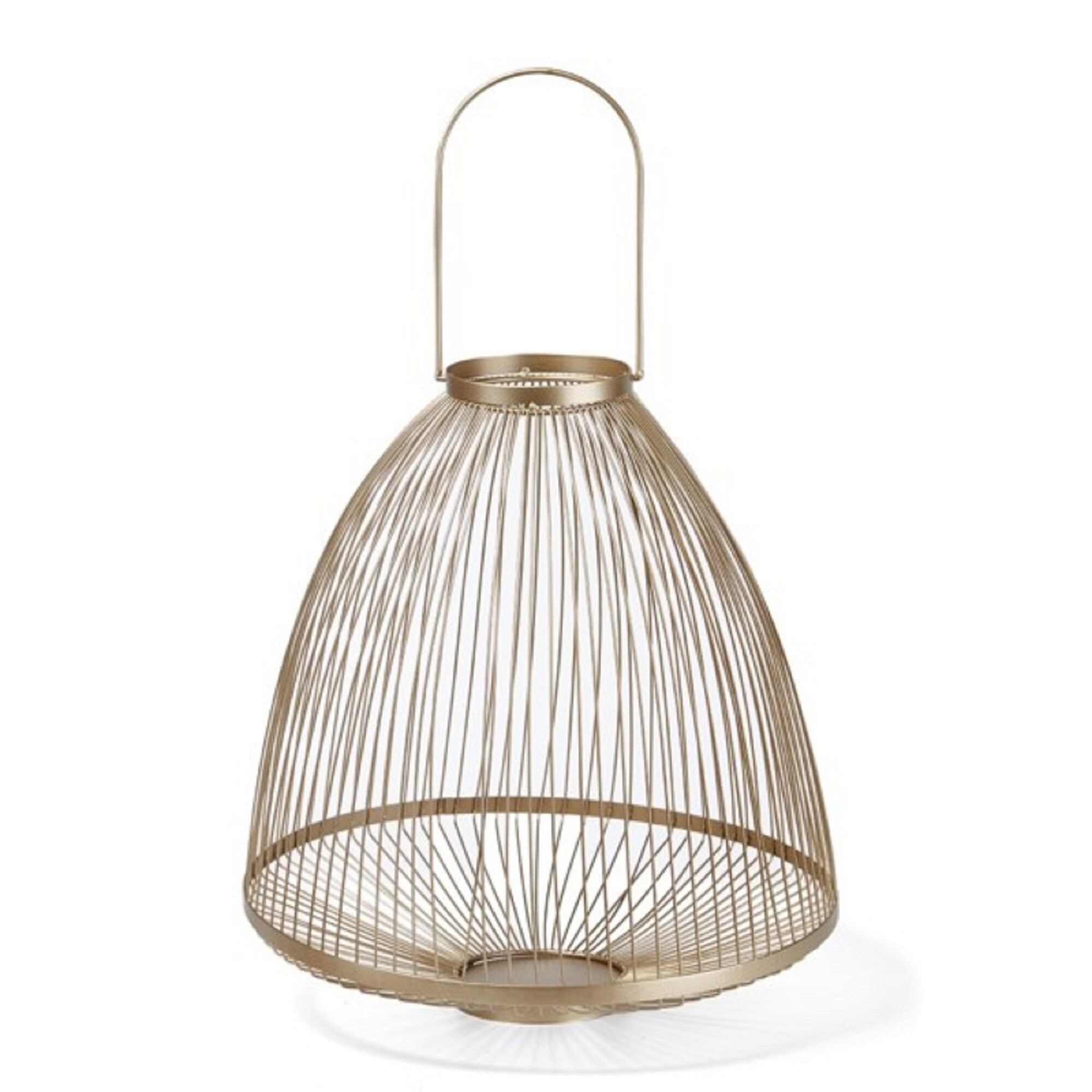 Shop 23 Sofia Large Lantern Table Top Decoration Gold