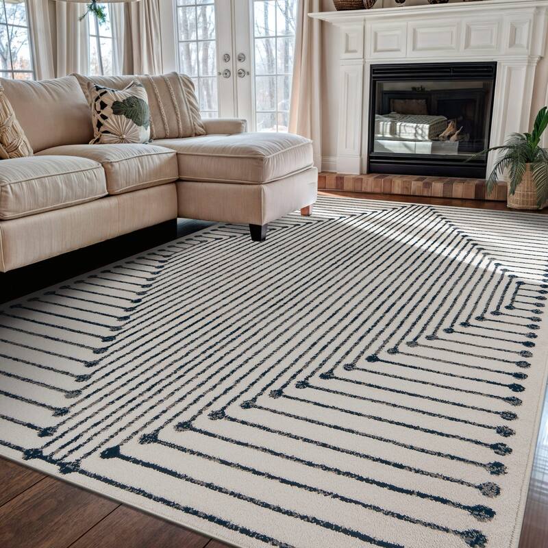Bohemian Lines Area Rug
