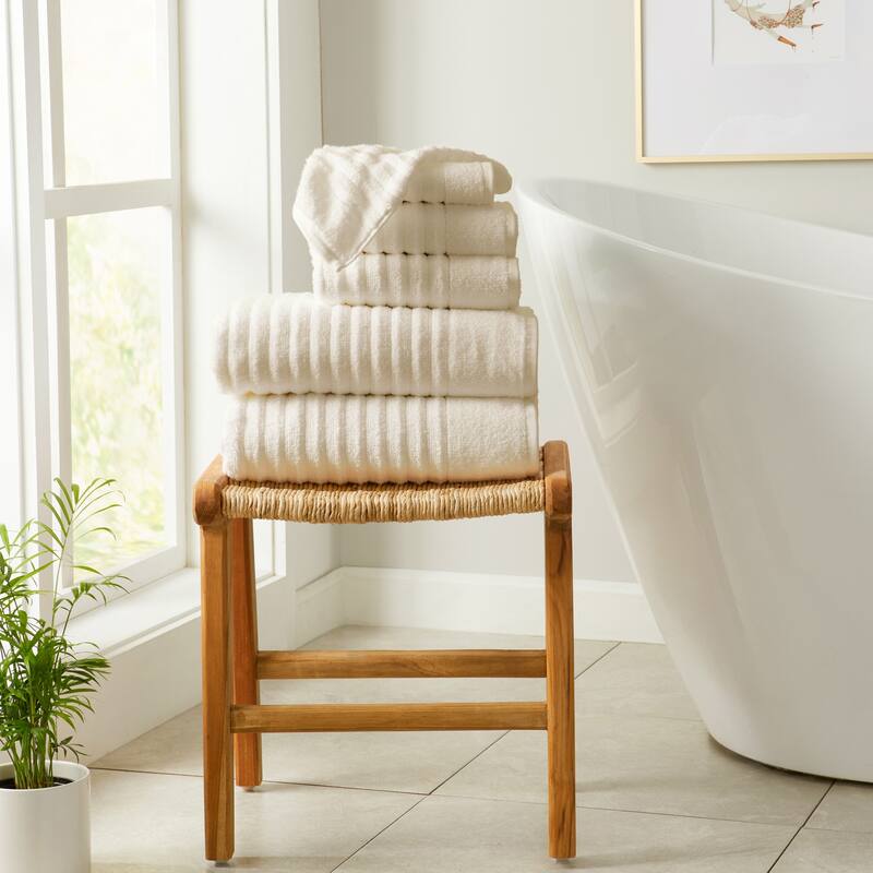 Linery & Co. Combed Cotton Bath Towel Set