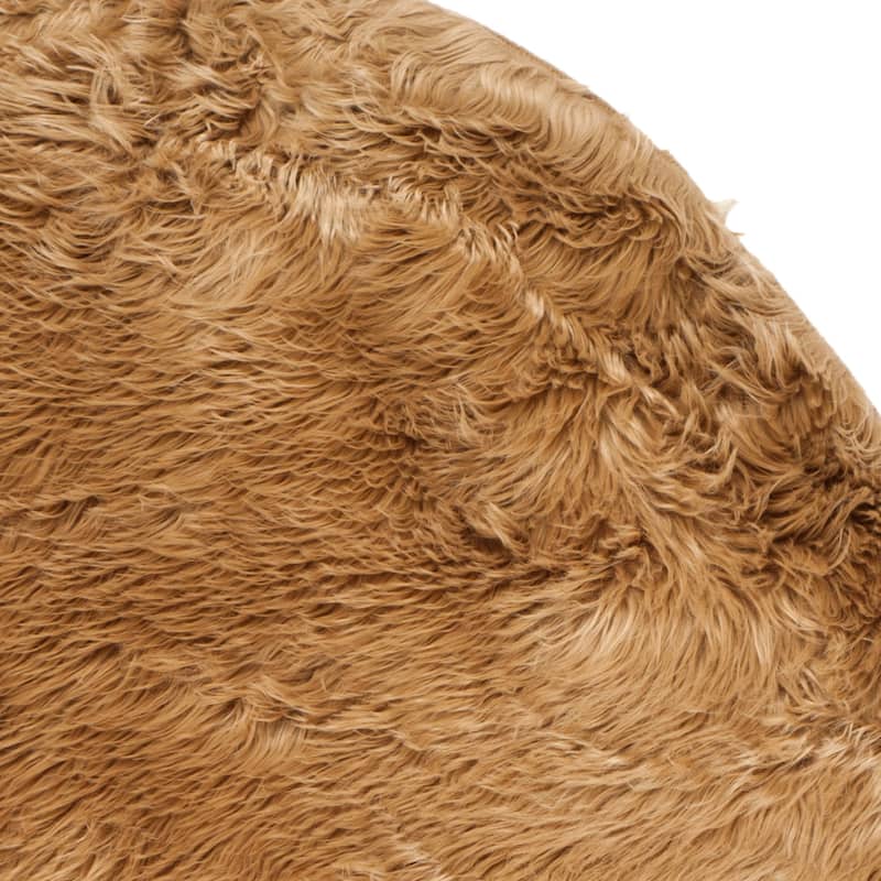 SAFAVIEH, Faux Sheep Idith Shona 2.4-inch Thick Rug