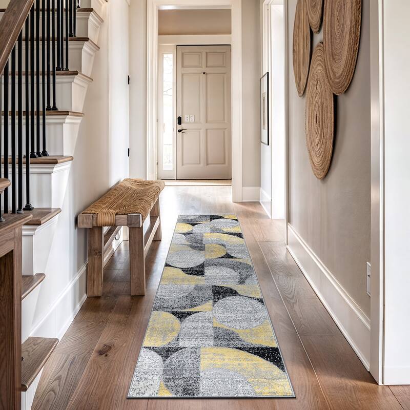 Modern Geometric Design Area Rug
