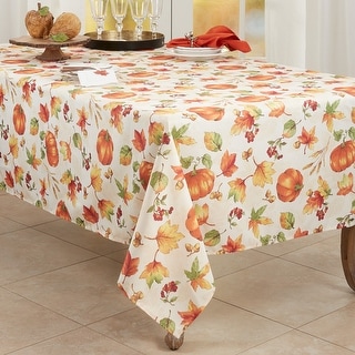 Fall Pumpkin Design Tablecloth - Bed Bath & Beyond - 34629710