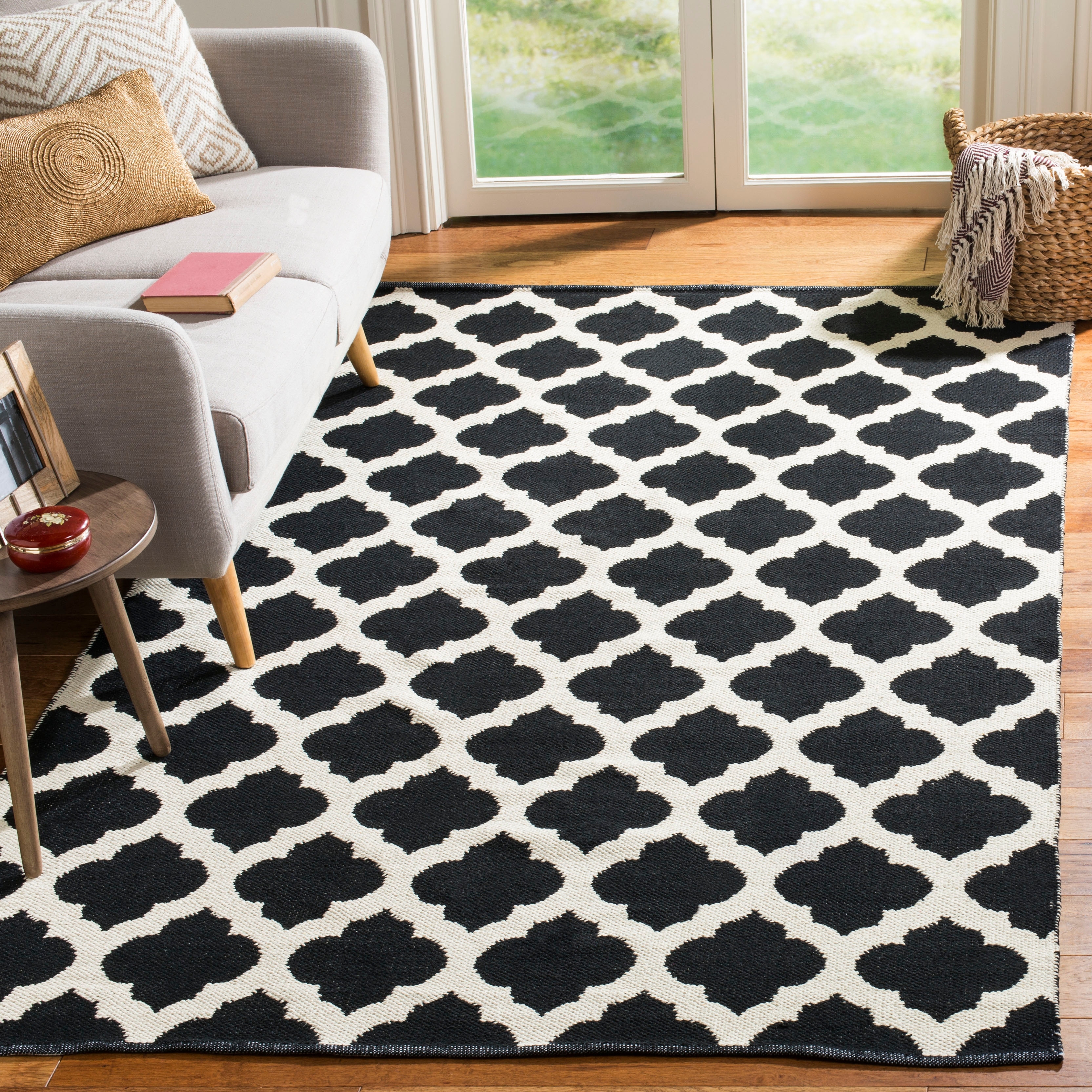 SAFAVIEH Handmade Flatweave Montauk Warwick Casual Cotton Rug