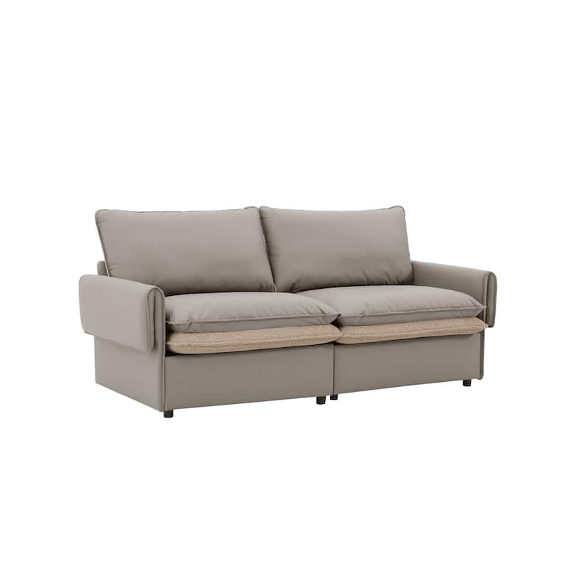 Modular Armchair with Dual Cushions