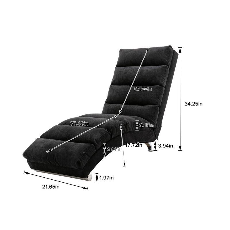 Linen Massage recliner Interior with remote control, ergonomic electric massage recliner, 5 modes