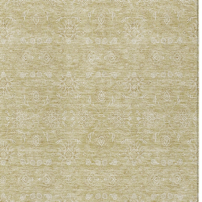 HomeRoots Floral Transitional Rectangle Outdoor Rug