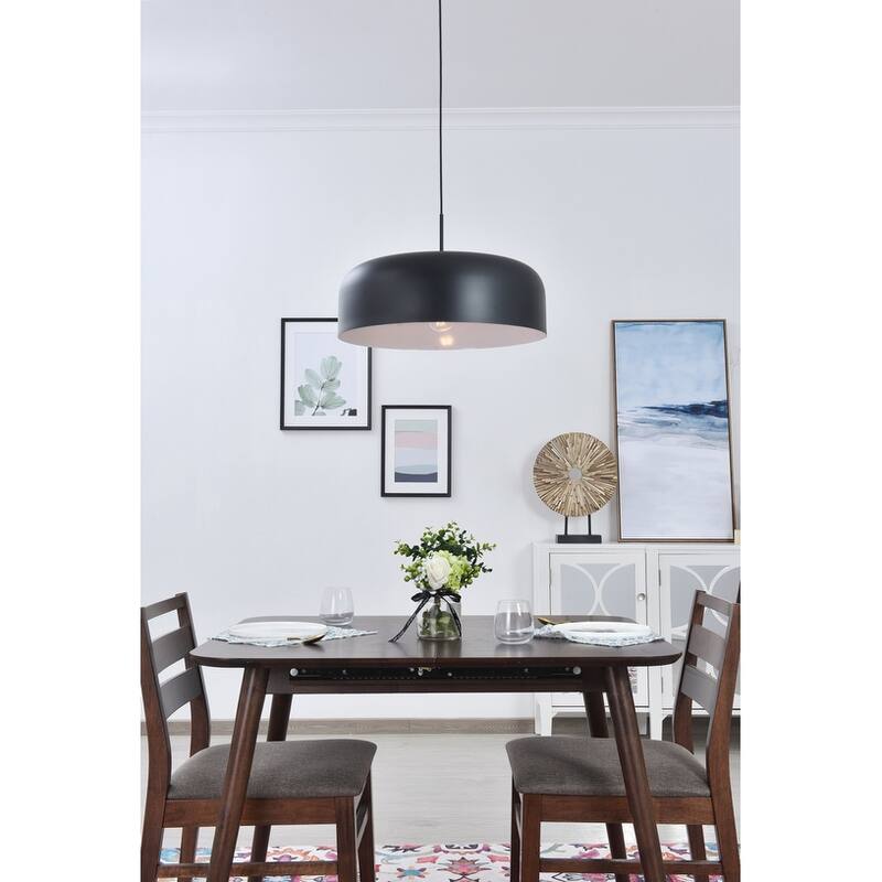 Etude 1 light Black Pendant