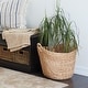 preview thumbnail 3 of 81, Handmade Dried Plant Wicker Contemporary Storage Basket