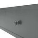 preview thumbnail 12 of 11, Bunk Bed with Trundle, Storage Staircase and Guardrail, Grey