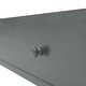 preview thumbnail 8 of 8, Stairway Full-Over-Full Bunk Bed with Twin size Trundle, Storage and Guard Rail for Bedroom, Dorm - Gray