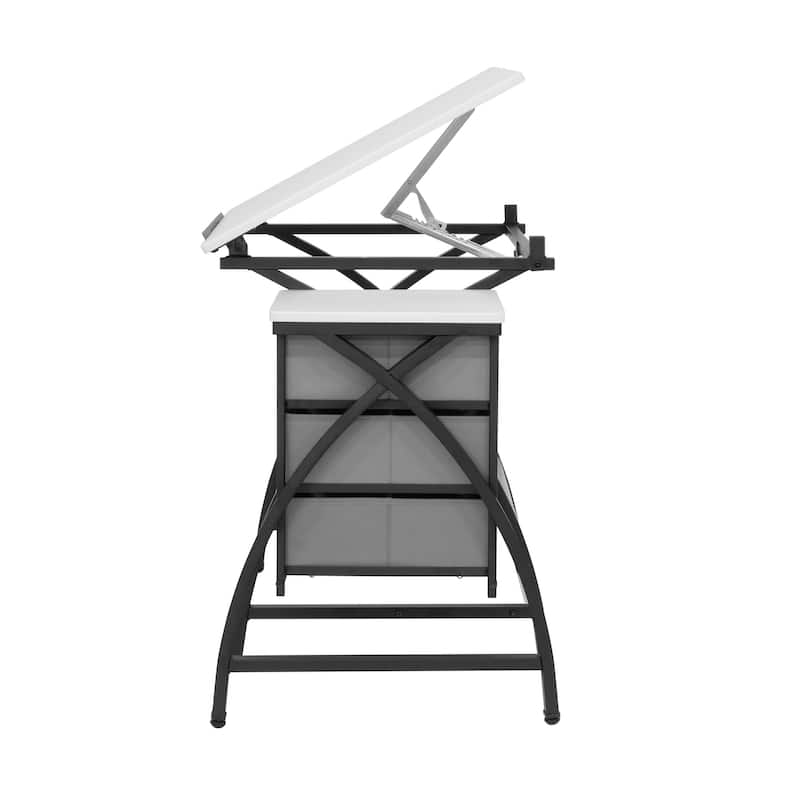 Studio Designs 2-Piece Comet Plus Drafting Table and Stool Set