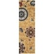 preview thumbnail 33 of 85, SAFAVIEH Handmade Blossom Nelia Modern Floral Wool Rug 2'3" x 10' Runner - Gold/Multi