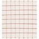 preview thumbnail 35 of 48, SAFAVIEH Handmade Montauk Espedita Casual Cotton Rug 6' Square - Ivory/Rust - Square