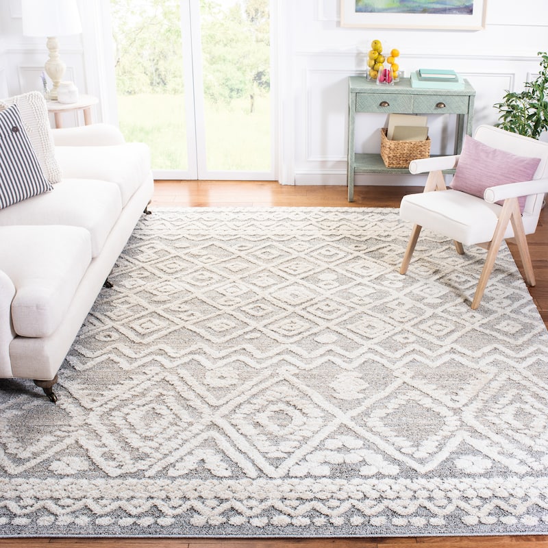 Martha Stewart by SAFAVIEH Lucia Shag Jacomine Rug