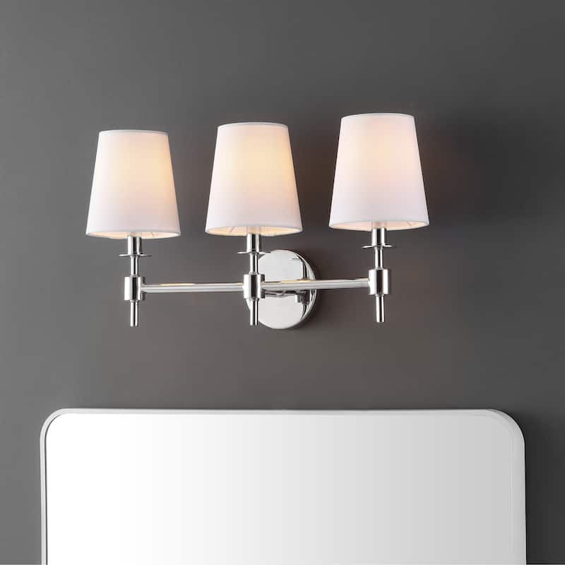 SAFAVIEH Lighting Youko 21-inch Modern & Contemporary Wall Sconce (3-Bulb) - 7Wx21Dx11H