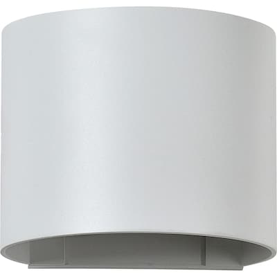 Matte White Zak Wall Sconce - 6"