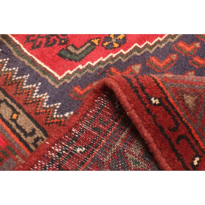 ECARPETGALLERY Hand-knotted Andelz Navy Wool Rug - 3'11 x 6'2