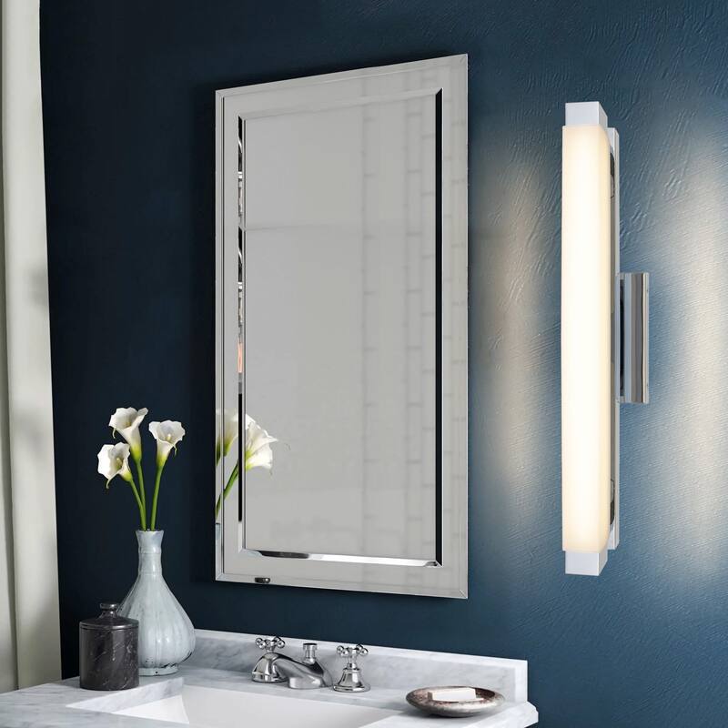 Serenity 26" Chrome LED Bathroom Vanity Light