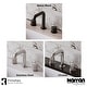 preview thumbnail 9 of 15, Karran Tryst KBF464 2-Handle Three Hole Widespread Bathroom Faucet with Matching Pop-up Drain