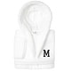 preview thumbnail 91 of 105, Sweet Kids 100% Polyester SUPER PLUSH Double Brushed Hooded Bathrobe with Black Bookman Monogram M - Large
