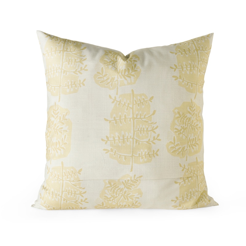 Exclusive Fabrics Printed Cotton Throw Pillow Covers 18 X 18 - Textured Decorative Pillow Covers (Set of 2)