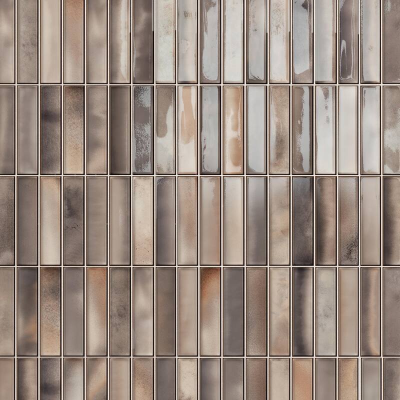 Merola Tile Borealis Greige 5-7/8" x 11-3/4" Ceramic Wall Tile