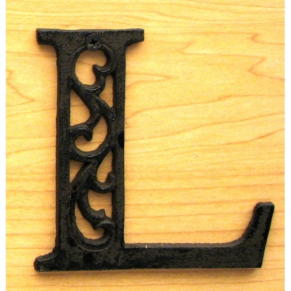 Cast Iron Letter L