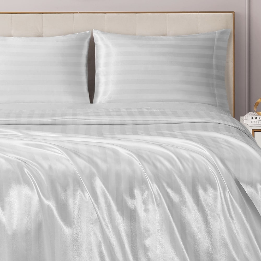 Juicy Couture Silky Satin Damask Sheet Sets