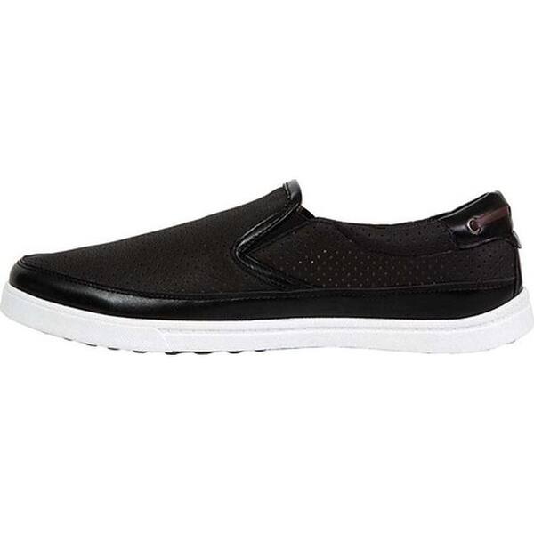 Shop Deer Stags Men S Harrison Slip On Sneaker Black Simulated