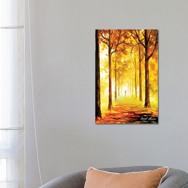 iCanvas "Yellow Mood" by Leonid Afremov Canvas Print - 26x18x1.5