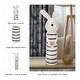 preview thumbnail 11 of 32, Ceramic Lines Bunny with Heart Figurine - White