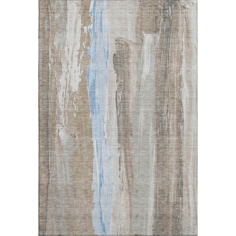 Premium Washable Super Soft Modern Brushstrokes Mayfield Rug