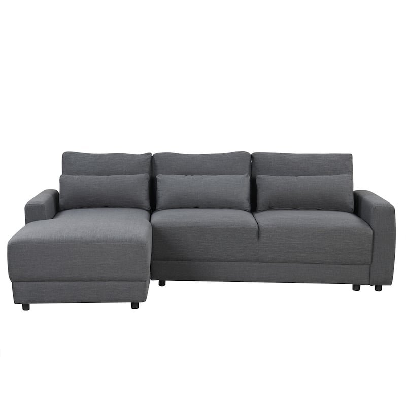 L-shaped Modular Sectional Sofa with Chaise by Harper&Bright Designs