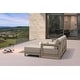 preview thumbnail 14 of 30, PURPLE LEAF Caesar L-Shaped Khaki Outdoor Couch with 9.6" Thick for Yard Porch Deck Patio Conversation Sets