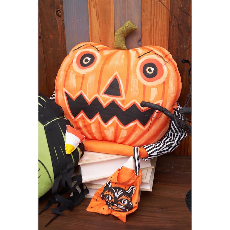 Retro Jack Zombinaland Halloween Decorative Soft Figurine Pillow